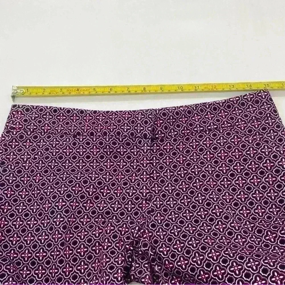 Laundry by Shelli Segal Capris Geometric Design Multicolor Size 4 - Picture 5 of 5
